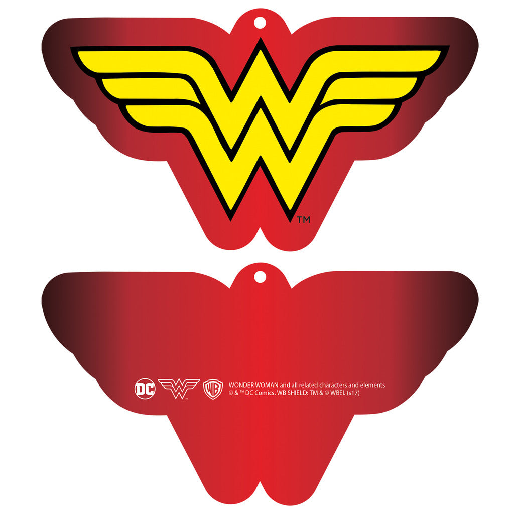 DC Comics Justice League Wonder Woman Xmas Pattern Tube Official Sweatshirt Hang Tag