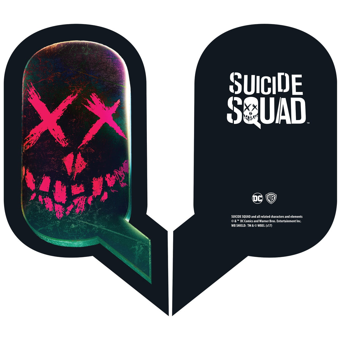 DC Suicide Squad Logo Bomb Official Women's Long Tank Dress (White) - Urban Species Ladies Long Tank Dress
