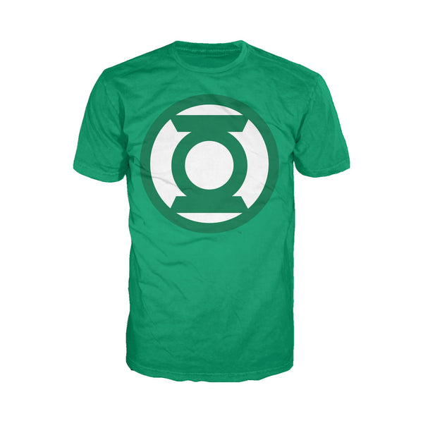 DC Comics Green Lantern Logo Official Men's T-shirt Green - Urban Species