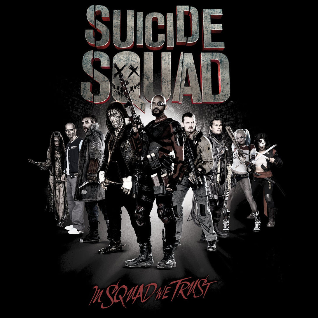 DC Suicide Squad Trust Official Men's T-shirt (Black) - Urban Species Mens Short Sleeved T-Shirt