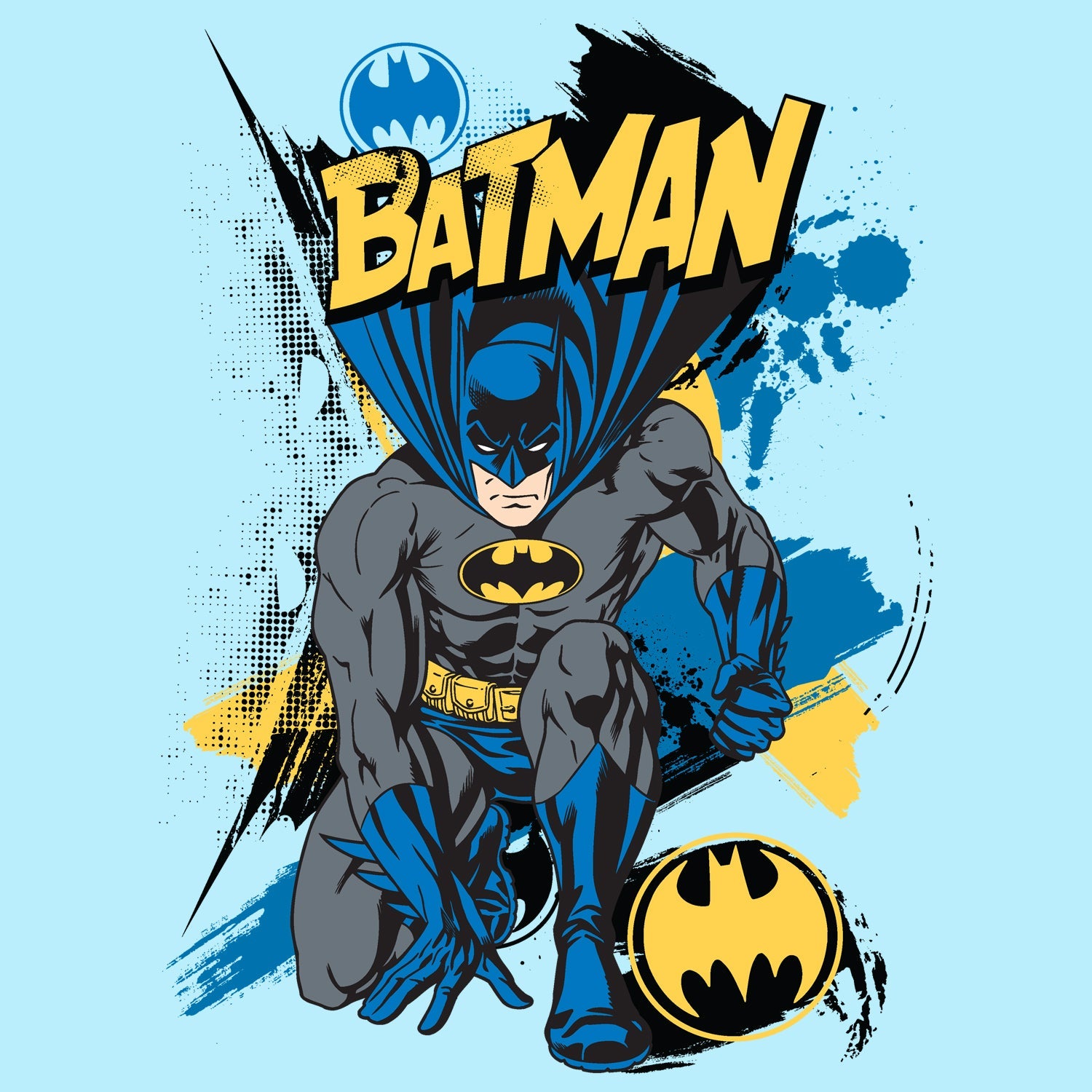 DC Comics Batman Crouch Official Kid's T-Shirt – FRUSTRATED INC