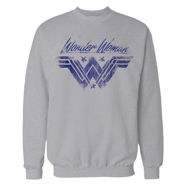 DC Comics Wonder Woman Logo Watermark Official Sweatshirt