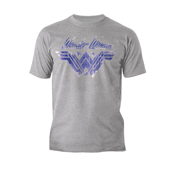 DC Comics Wonder Woman Logo Watermark Official Men's T-Shirt