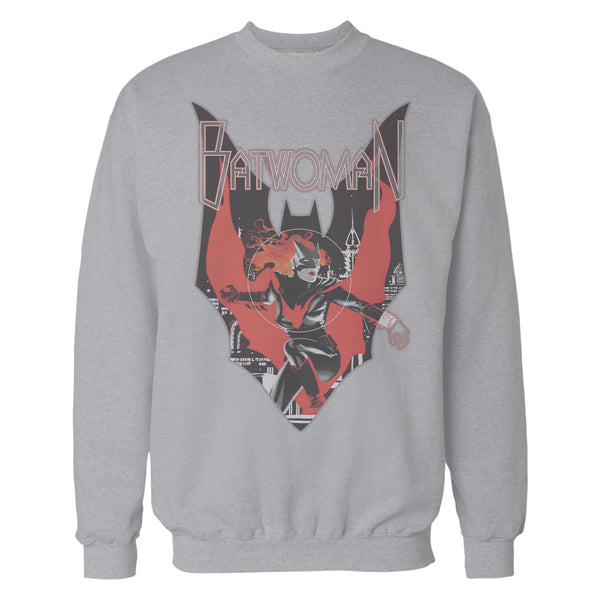 DC Comics Batwoman Cover JH Williams Official Sweatshirt Sports Grey - Urban Species