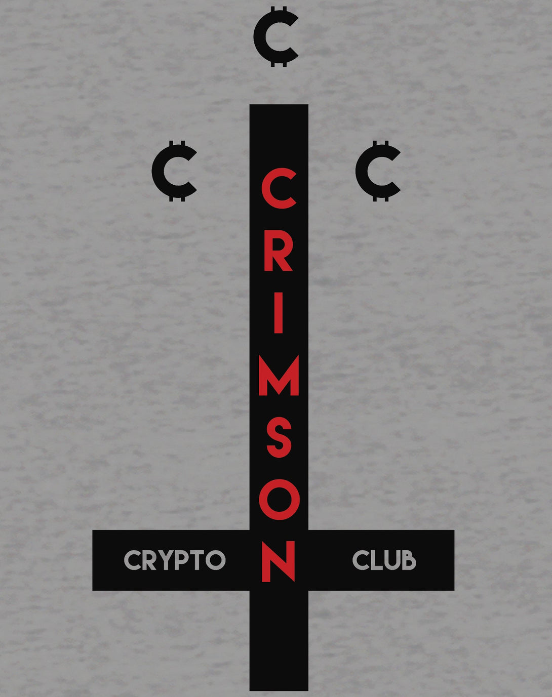 Kevin Smith Clerks 3 Blockchain Coltrane Crimson Crypto Club Logo Official Women's T-Shirt Sports Grey - Urban Species Design Close Up