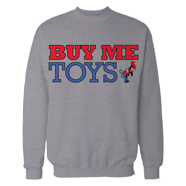 Kevin Smith Clerks 3 Buy Me Toys Logo Official Sweatshirt Sports Grey - Urban Species