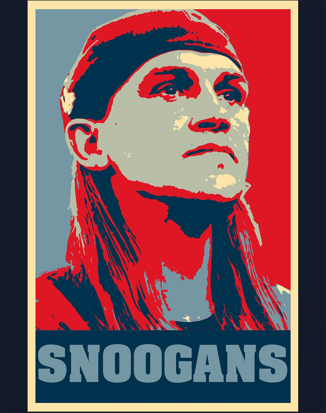 Kevin Smith Jay & Silent Bob Propaganda Snoogans Official Men's T-Shirt Navy - Urban Species Design Close Up