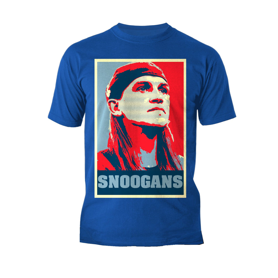 Kevin Smith Jay & Silent Bob Propaganda Snoogans Official Men's T-Shirt Blue - Urban Species