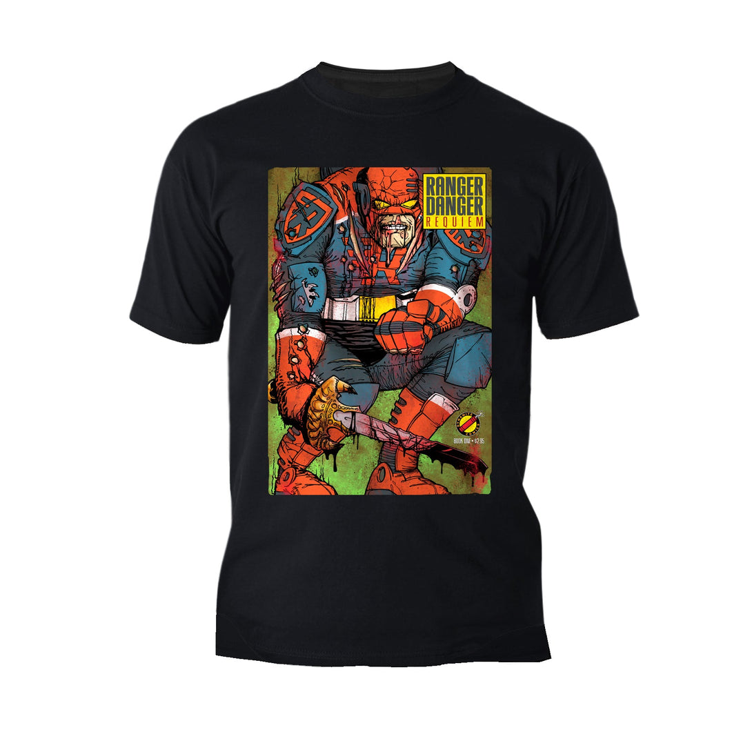 Kevin Smith Jay & Silent Bob Reboot Ranger Danger Requiem Comic Official Men's T-Shirt Black - Urban Species