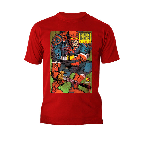 Kevin Smith Jay & Silent Bob Reboot Ranger Danger Requiem Comic Official Men's T-Shirt Red - Urban Species
