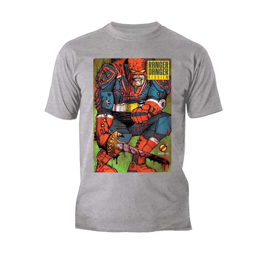 Kevin Smith Jay & Silent Bob Reboot Ranger Danger Requiem Comic Official Men's T-Shirt Sports Grey - Urban Species