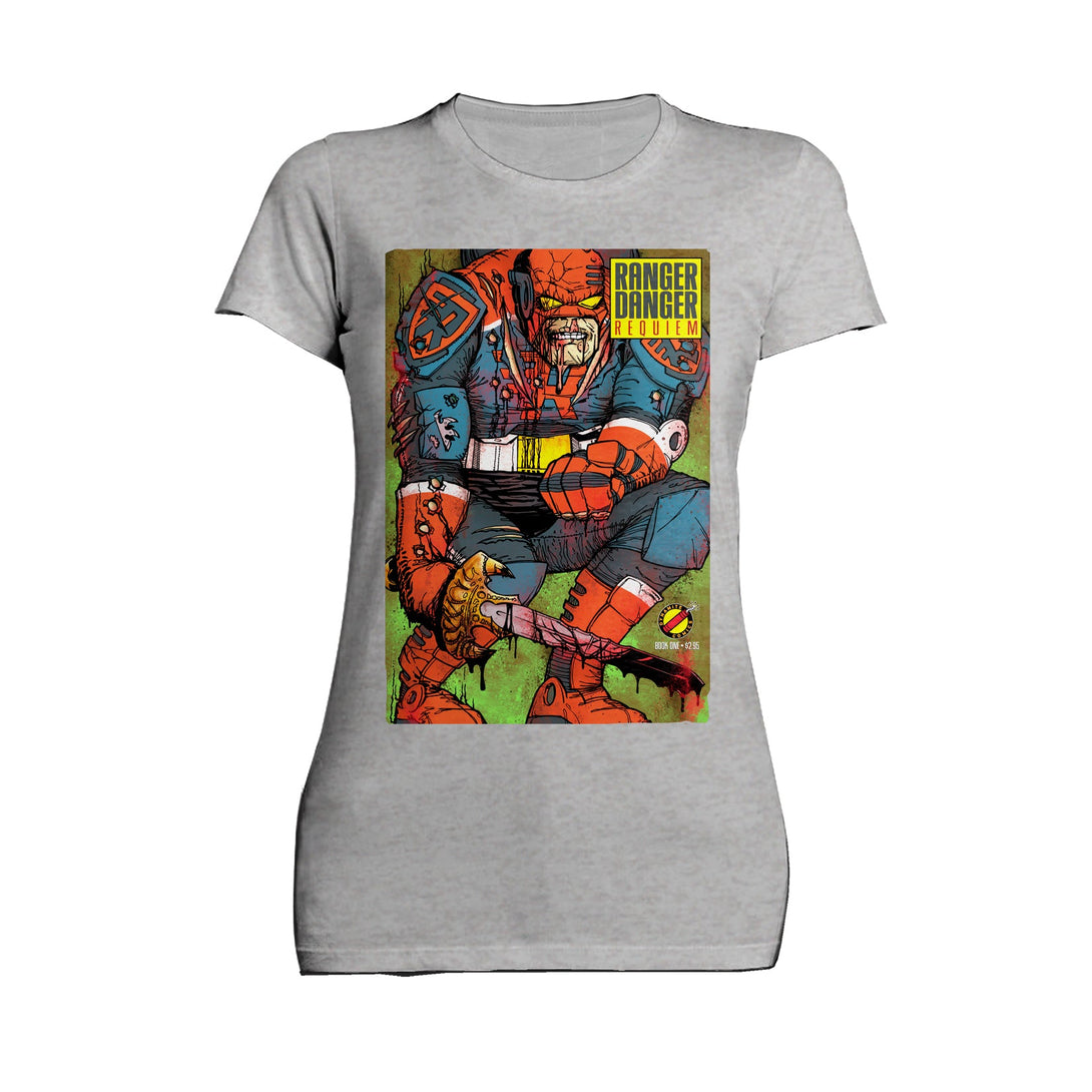 Kevin Smith Jay & Silent Bob Reboot Ranger Danger Requiem Comic Official Women's T-Shirt Sports Grey - Urban Species