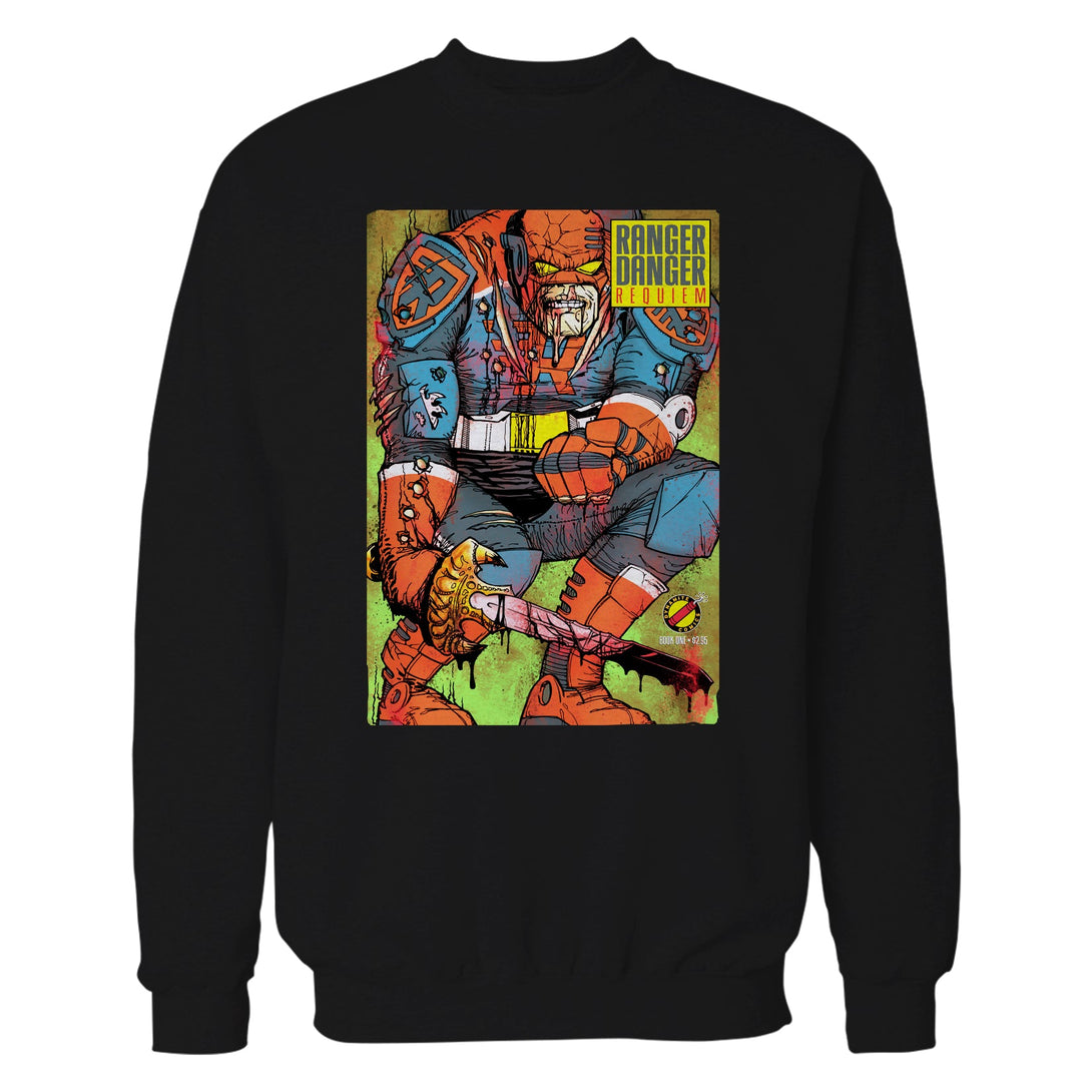 Kevin Smith Jay & Silent Bob Reboot Ranger Danger Requiem Comic Official Sweatshirt Black - Urban Species