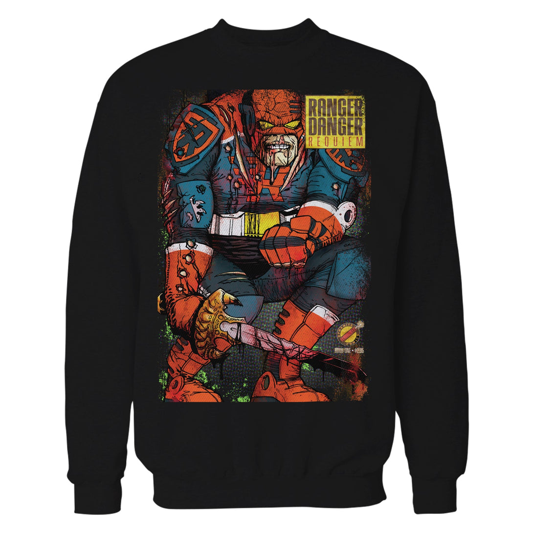 Kevin Smith Jay & Silent Bob Reboot Ranger Danger Requiem Comic LDN Variant Official Sweatshirt Black - Urban Species