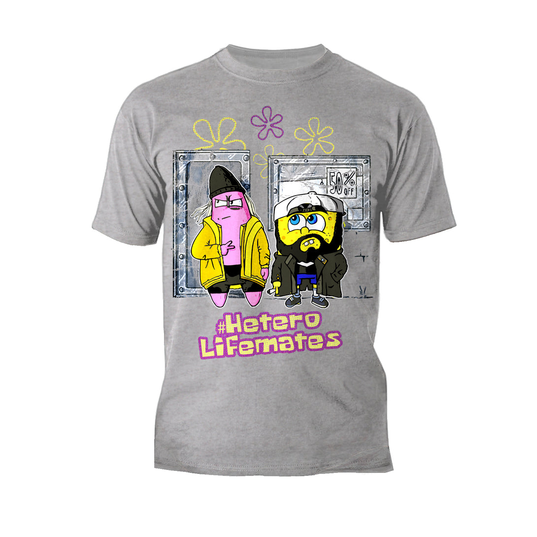 Kevin Smith Jay & Silent Bob Remix Sponge Retro 90s Mashup Sports Grey - Urban Species