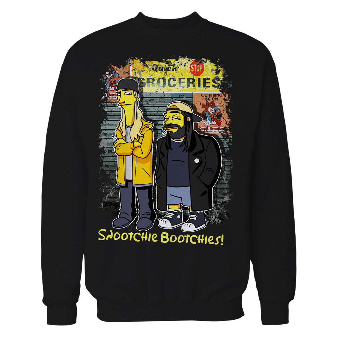 Kevin Smith Jay & Silent Bob Remix Springfield Quick Stop Official Sweatshirt Black - Urban Species