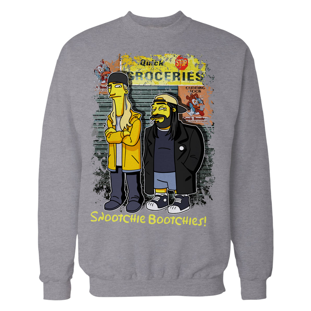 Kevin Smith Jay & Silent Bob Remix Springfield Quick Stop Official Sweatshirt Sports Grey - Urban Species