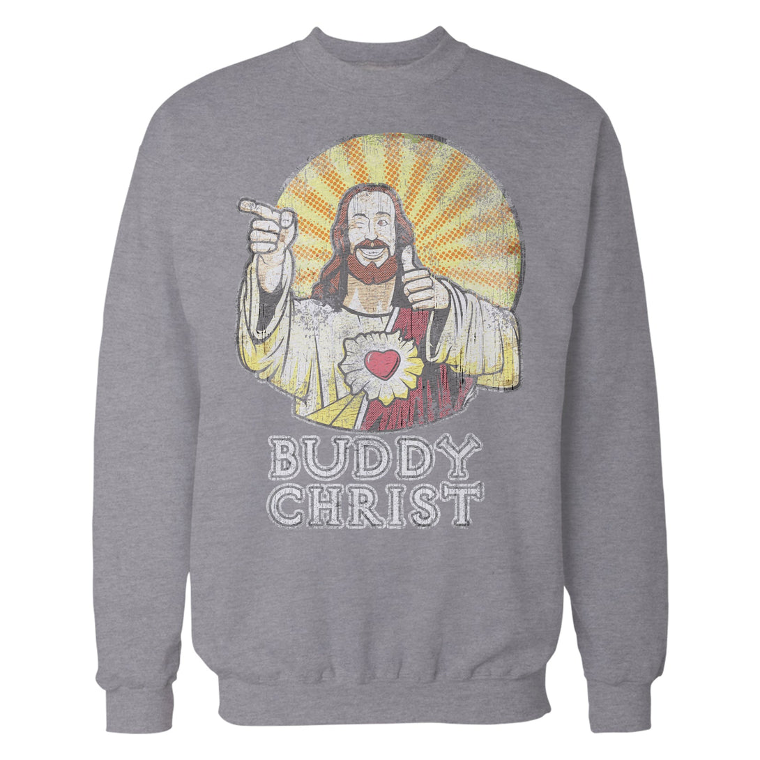 Kevin Smith View Askewniverse Buddy Christ Got Summer Vintage Variant Official Sweatshirt Sports Grey - Urban Species