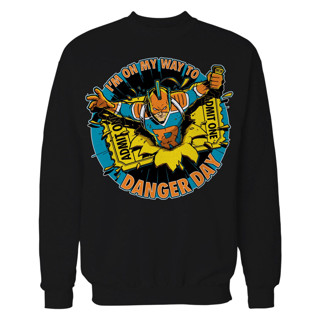 Kevin Smith View Askewniverse Danger Days Logo Official Sweatshirt Black - Urban Species