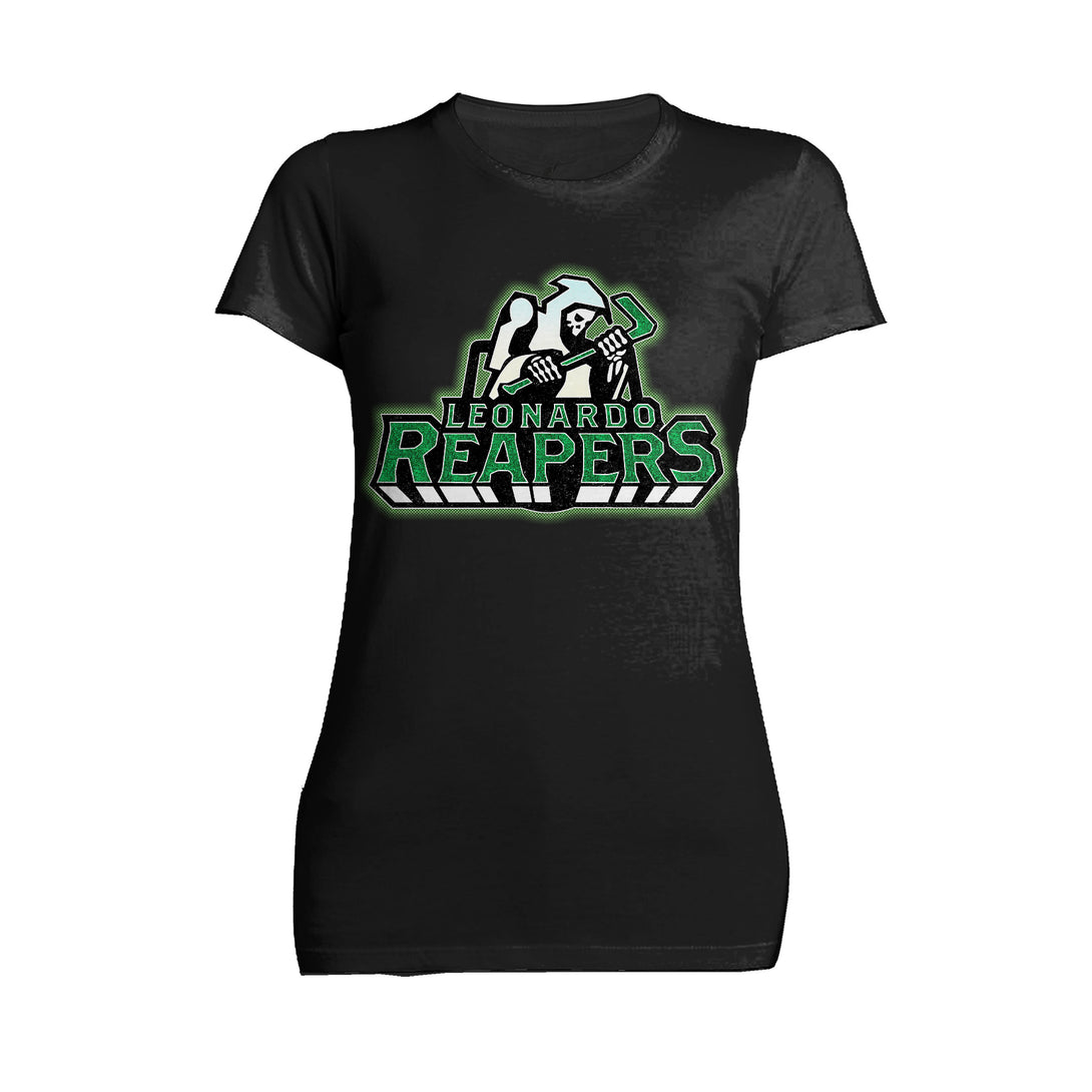Kevin Smith Viewaskew Street Hockey League Leonardo Reapers Official Women's T-Shirt Black - Urban Species