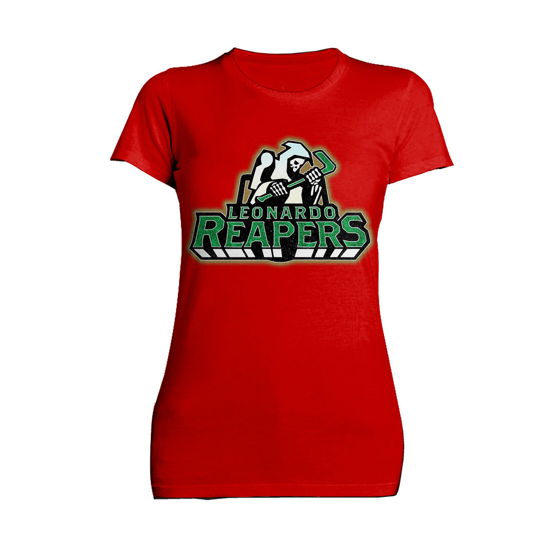 Kevin Smith Viewaskew Street Hockey League Leonardo Reapers Official Women's T-Shirt Red - Urban Species