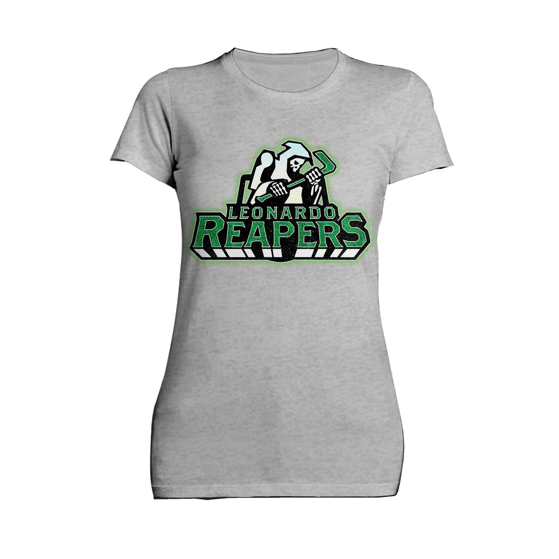 Kevin Smith Viewaskew Street Hockey League Leonardo Reapers Official Women's T-Shirt Sports Grey - Urban Species