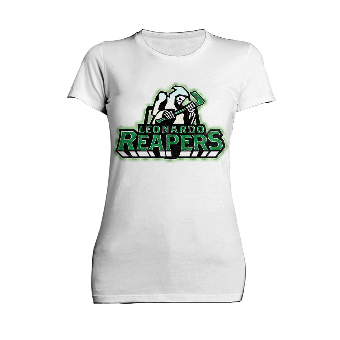 Kevin Smith Viewaskew Street Hockey League Leonardo Reapers Official Women's T-Shirt White - Urban Species