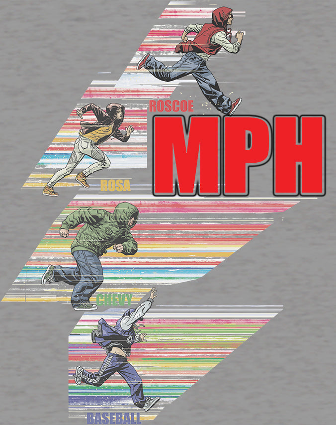 MPH Logo RUN Official Women's T-Shirt (Heather Grey) - Urban Species Ladies Short Sleeved T-Shirt Design