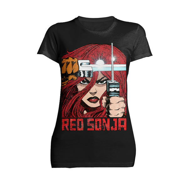 Red Sonja Walter Simonson Comic Legends Redhead Warrior Art Official Women's T-Shirt Black