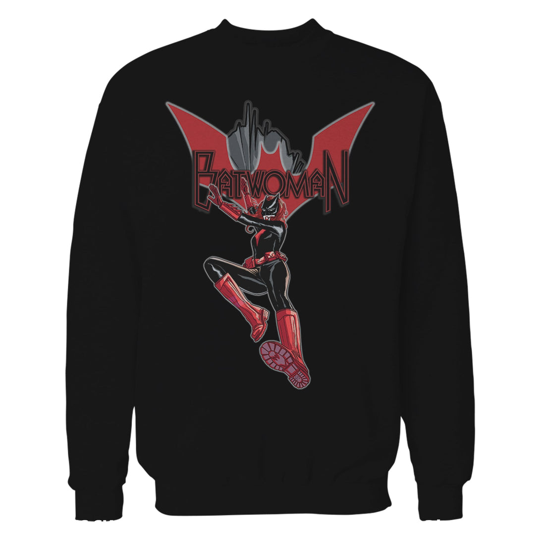 DC Comics Batwoman Logo Entrance Official Sweatshirt Black - Urban Species