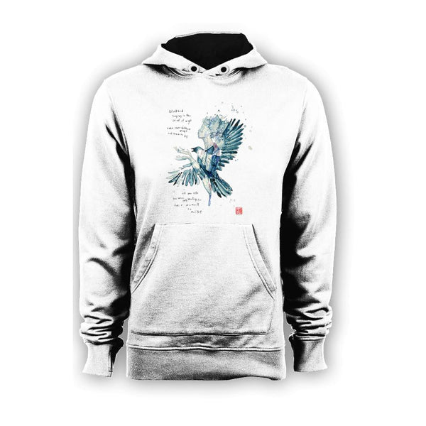 Beatles David Mack Blackbird Official Hoodie (White) - Urban Species Hoodie