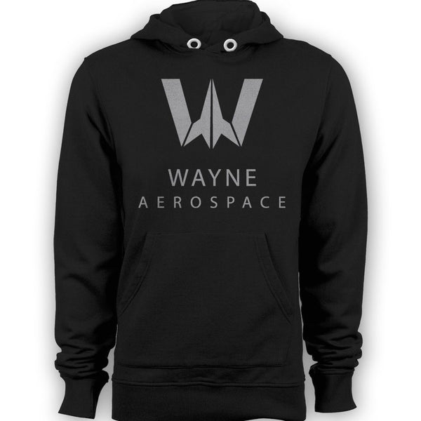 DC Justice League Wayne Aerospace Official Hoodie (Black)