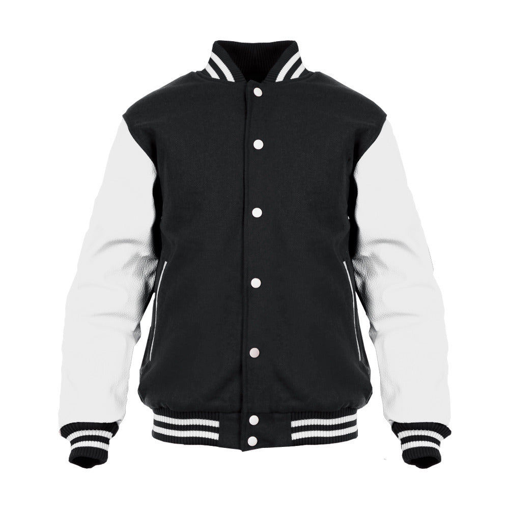 DC Comics Joker Clockwork Official Varsity Jacket Black - Urban Species