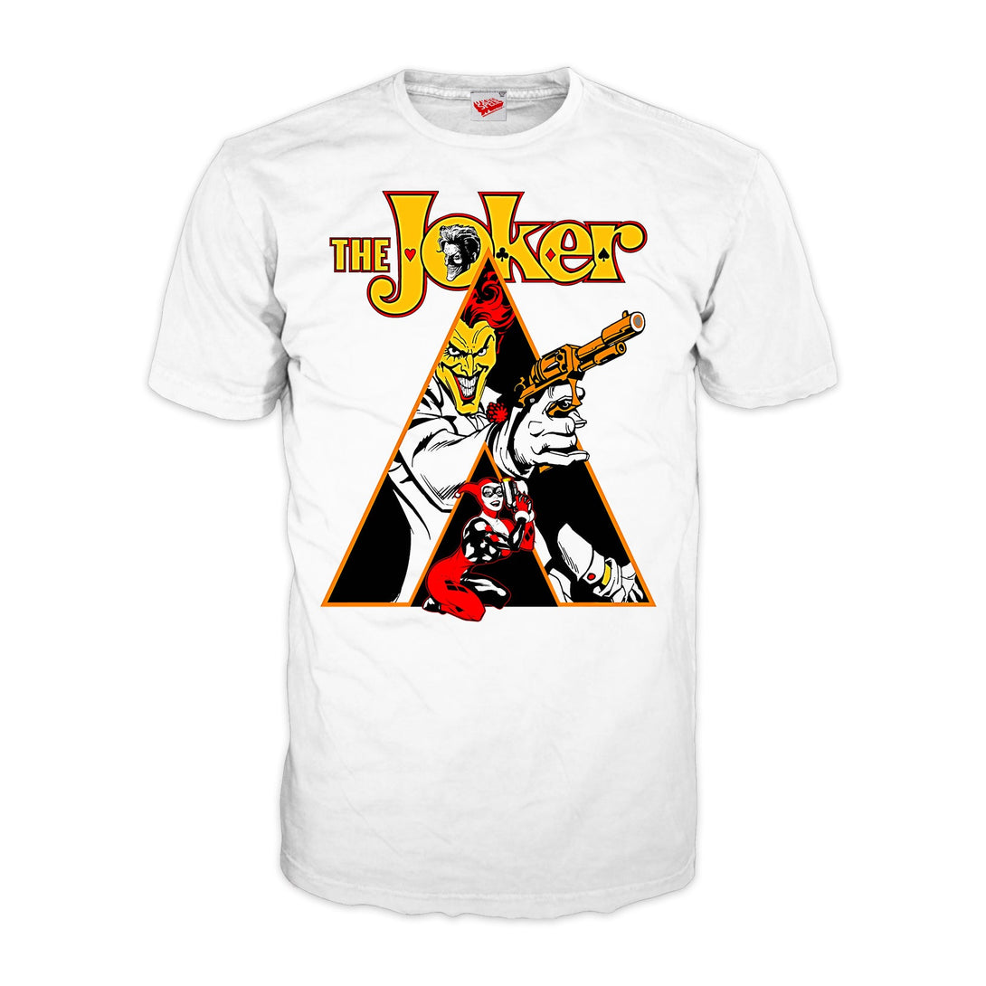 DC Comics Joker Clockwork Official Men's T-shirt White - Urban Species