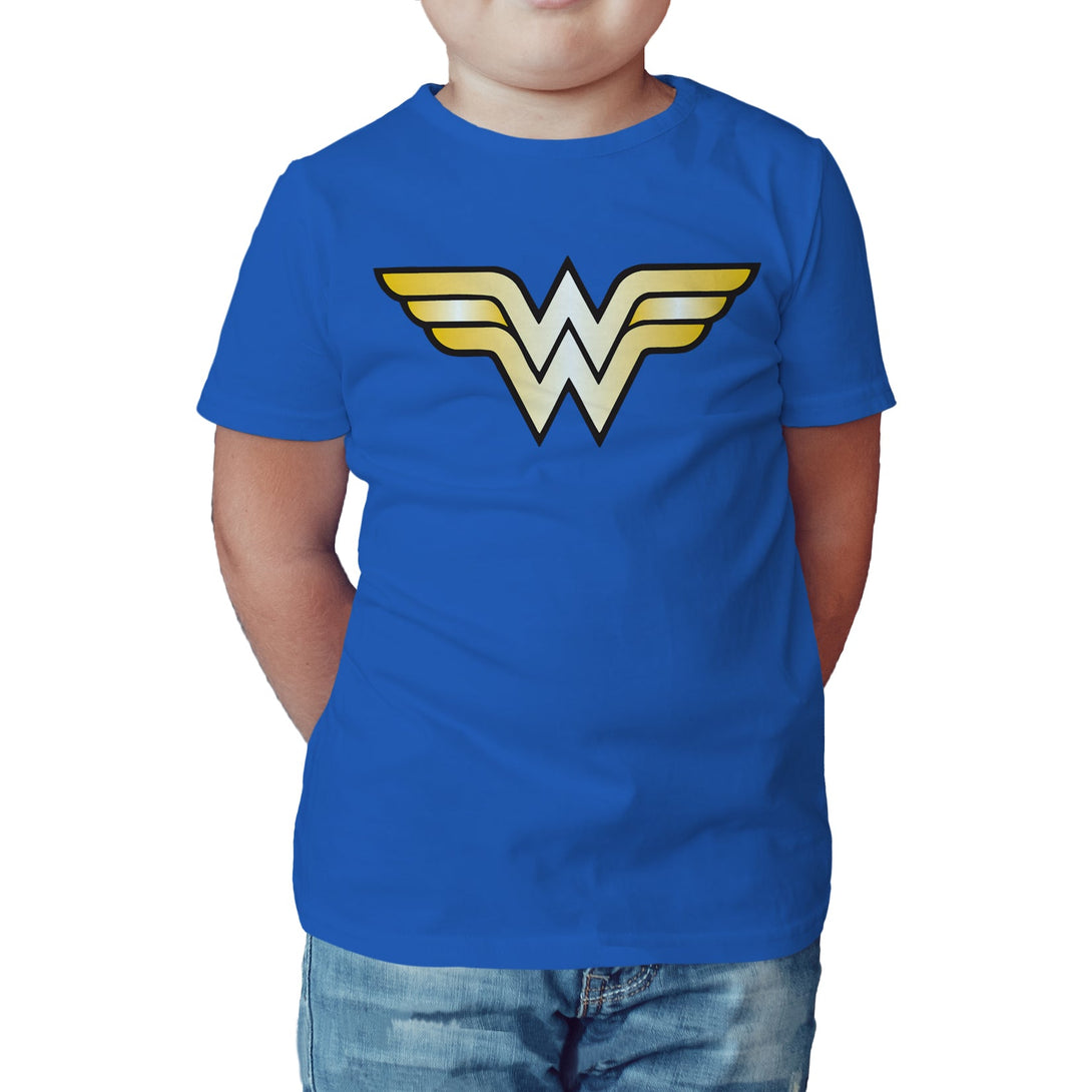 DC Comics Wonder Woman Logo Classic Official Kid's T-shirt - Urban Species