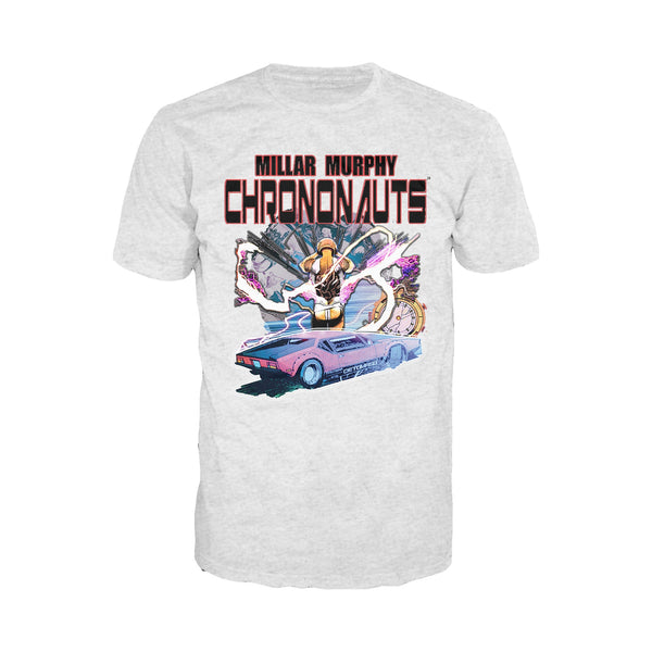 Chrononauts Poster Corbin Quinn Official Men's T-Shirt (Heather Grey) - Urban Species Mens Short Sleeved T-Shirt