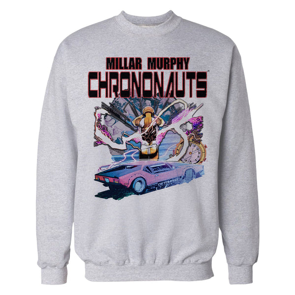 Chrononauts Poster Corbin Quinn Official Sweatshirt (Heather Grey) - Urban Species Sweatshirt