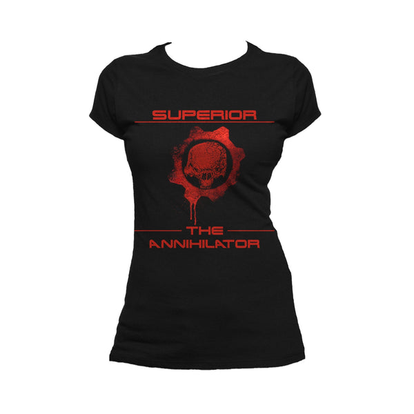 Superior Remix The Annihilator Official Women's T-Shirt (Black) - Urban Species Ladies Short Sleeved T-Shirt